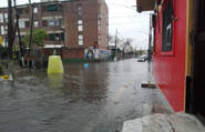 Temporal en Buenos Aires: puentes y calles inundadas