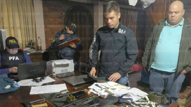 Trasladaron a detenidos del grupo paramilitar a Bell Ville