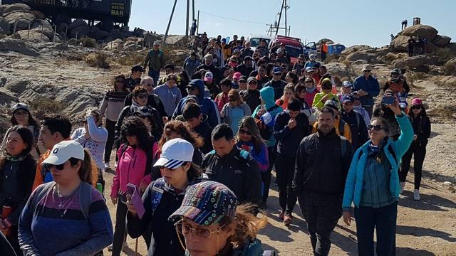 FOTO: Más de 4.000 personas en la caminata por el Santo Brochero