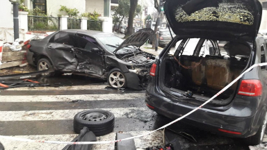 El siniestro se registró en el barrio porteño de Flores