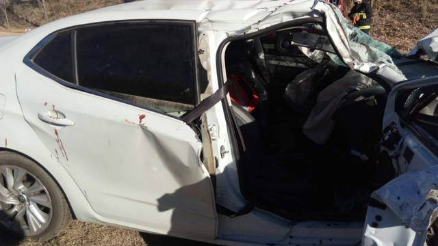 Cuatro muertos en un choque frontal en San Luis