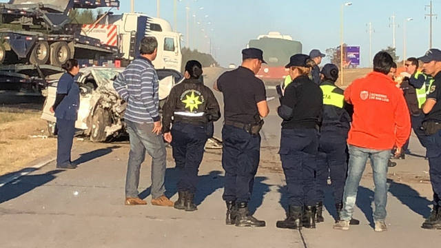 Cuatro muertos en un choque frontal en San Luis