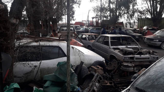 FOTO: Secuestran 108 vehículos en un allanamiento en Del Campillo