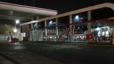 Cinco heridos tras explosión en una estación de servicio
