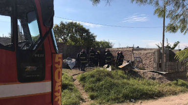 AUDIO: Una mujer murió al incendiarse su vivienda en Córdoba