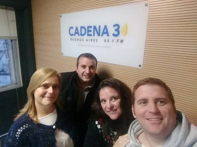 FOTO: Cadena 3 inauguró su nuevo estudio en Buenos Aires