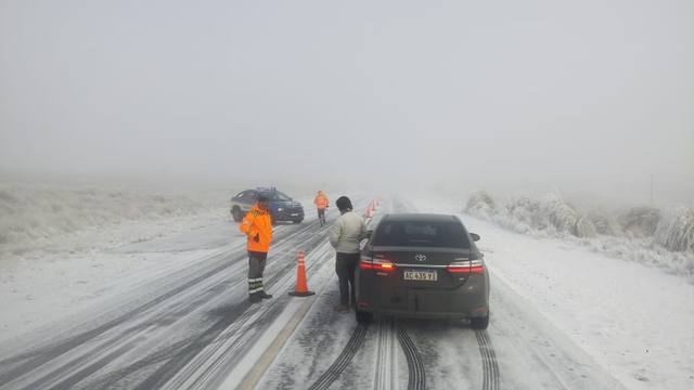 Tras la nieve, habilitaron el Camino de las Altas Cumbres