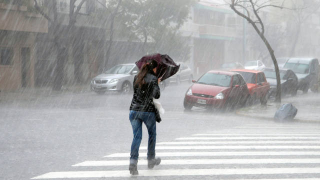 FOTO: Lluvia Córdoba Tormenta precipitaciones alerta meteorológico