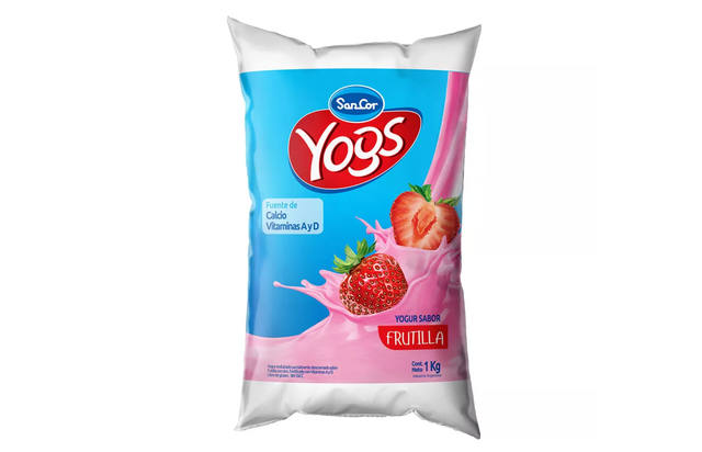FOTO: SanCor retira del mercado 11 lotes de yogur