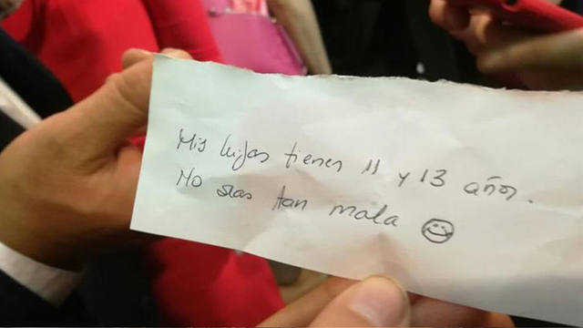 Papelito de Caputo a Cerruti