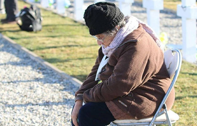 Emilia Fernández Malvinas caídos héroes Darwin