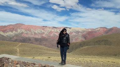 Cadena 3 visitó la imponente Serranía de Hornocal en Jujuy