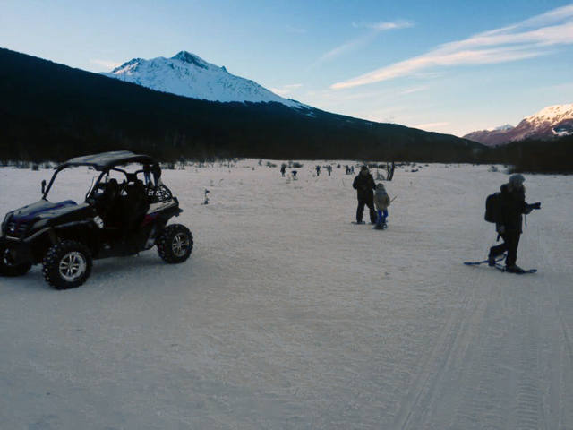 Viví una experiencia bajo cero en Llanos del Castor