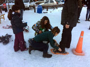 Viví una experiencia bajo cero en Llanos del Castor