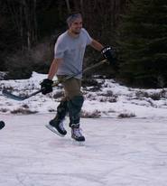 Laguna del Diablo, un espejo de agua congelado en Ushuaia