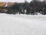 Laguna del Diablo, un espejo de agua congelado en Ushuaia