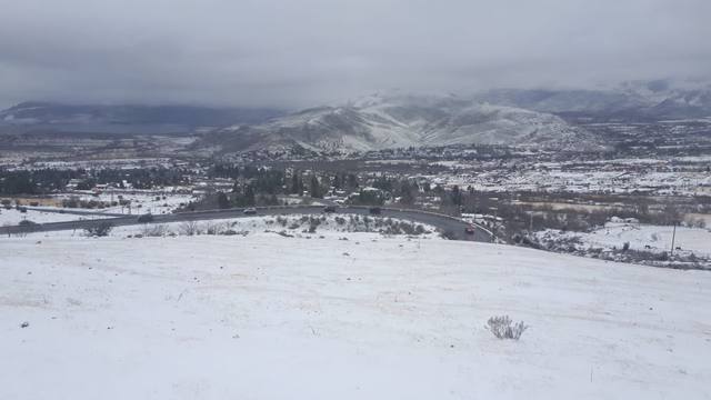 Una copiosa nevada sorprendió a Tafí del Valle, en Tucumán