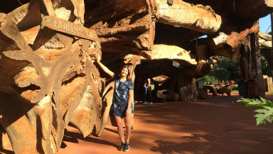 AUDIO: Mica Rodríguez visitó el Parque Temático Aripuca