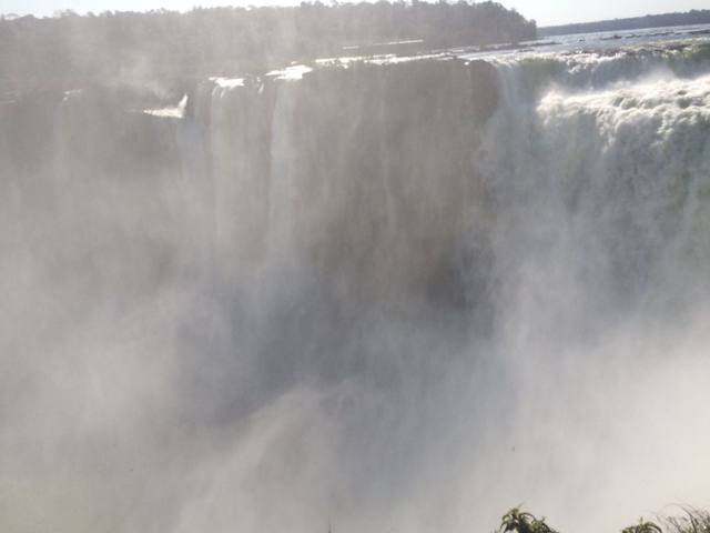 FOTO: Cadena 3, en el corazón de las Cataratas del Iguazú