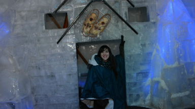 El bar de hielo de Bariloche, un recinto único que cautiva