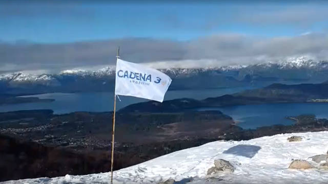 Mirá la impresionante postal desde el Cerro Bayo