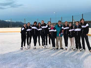 Patinaje sobre hielo en Ushuaia