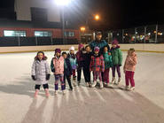 Patinaje sobre hielo en Ushuaia
