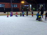 Patinaje sobre hielo en Ushuaia
