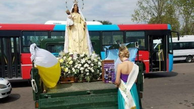 La Vendimia dejó una polémica por la Virgen de la Carrodilla