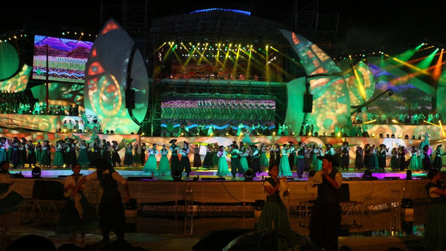 Acto central Fiesta Nacional de la Vendimia en Mendoza