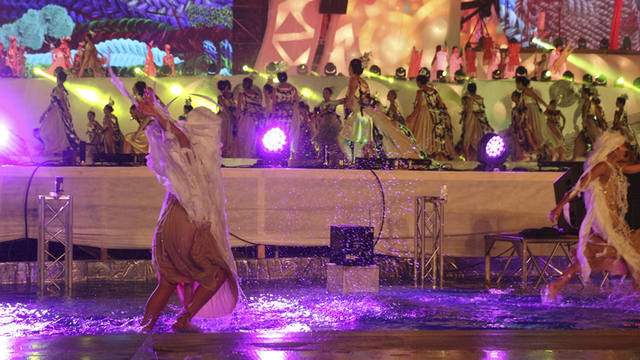 Acto central de la Fiesta de la Vendimia en Mendoza