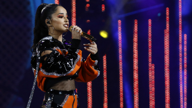 Becky G llevó el reggaeton a Chile