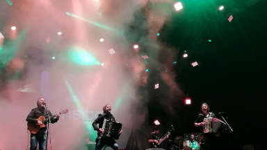 Abel Pintos hizo vibrar a Jujuy en el Carnaval de los Tekis