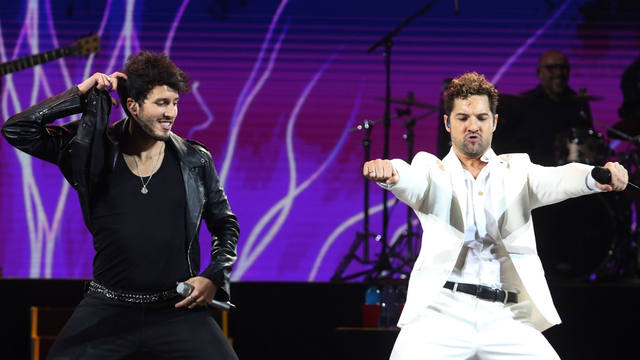 Marc Anthony con Sebastián Yatra