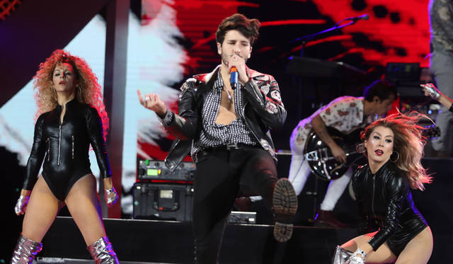 Las postales de la fiesta en la noche chilena