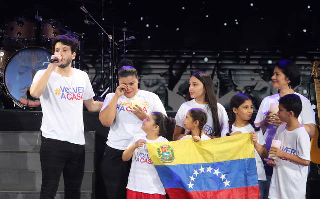 Las postales de la fiesta en la noche chilena