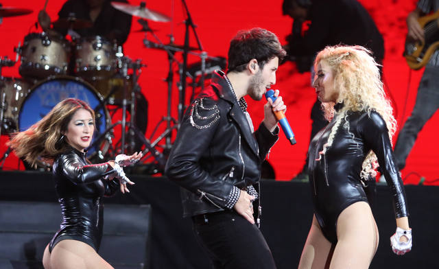 Las postales de la fiesta en la noche chilena