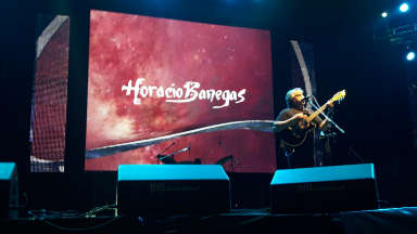 AUDIO: Horacio Banegas, otra de la figuras de la noche