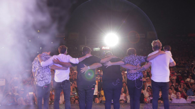 AUDIO: Los Huayra emocionaron con su actuación en Serenata Cafayate