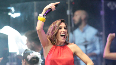 Reviví el comienzo del show de Soledad en Villa María