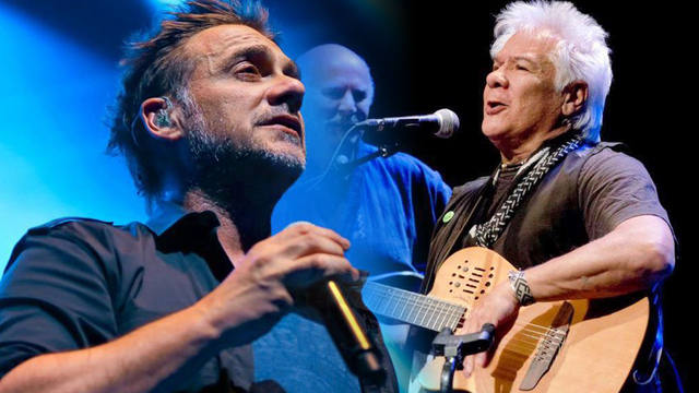 Vicentico y Víctor Heredia hicieron vibrar a Rivadavia