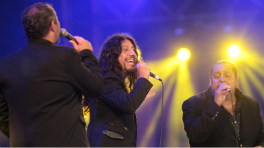 El comienzo de la presentación de Los Nombradores del Alba