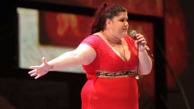 Camila Nievas, ganadora del pre Cosquín