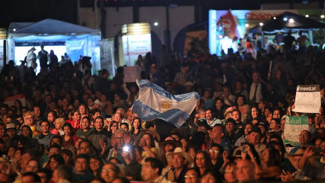 FOTO: Público de la novena noche de la Fiesta del Chamamé