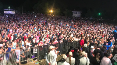 AUDIO: Más de 20 mil personas colmaron el predio de Sauce Viejo