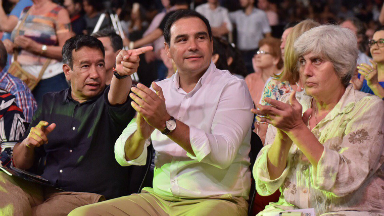 El gobernador de Corrientes asistió al Anfiteatro Cocomarola