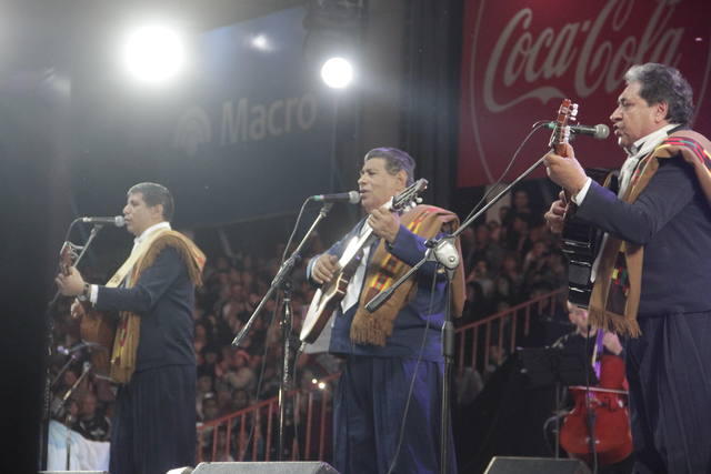 Los Manseros Santiagueños, figuras de la primera velada.