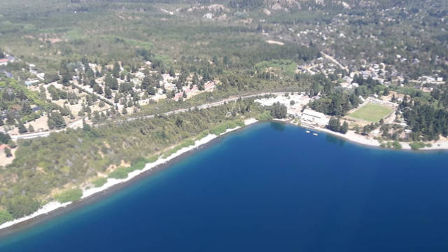 Bariloche desde el aire.