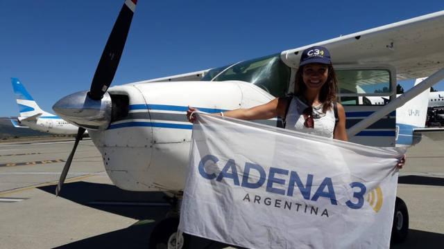 Bariloche desde el aire.