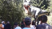 Un viaje a la prehistoria en el parque temático 